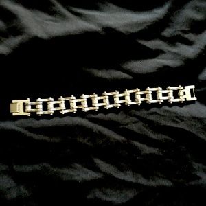 Motorcycle chain bracelet